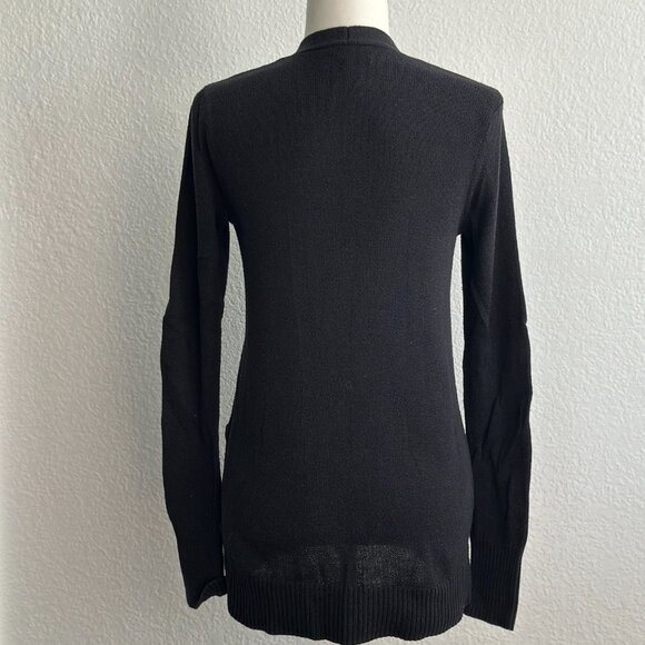 Hollister Classic Black Button-Up Cardigan Sweater Size XS - Picture 5 of 9